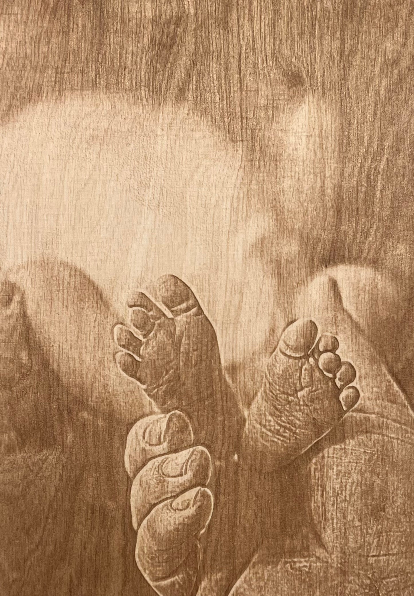 Fotogravur - Birke 4mm