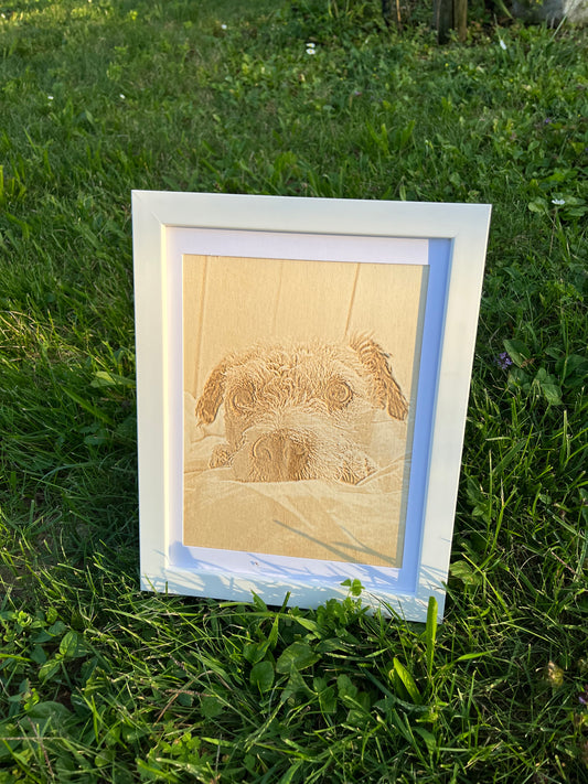 Fotogravur - Pappel 6mm
