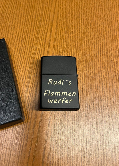Zippo Original farbig Metall