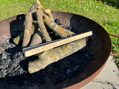 Holz Grillzange